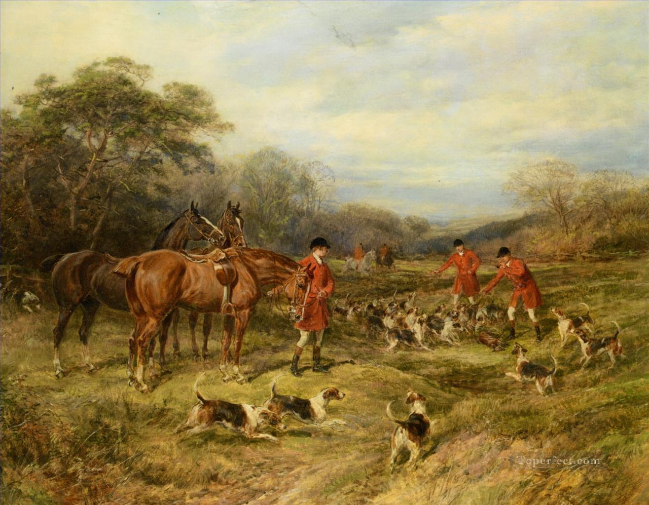 hunt 8 Oil Paintings